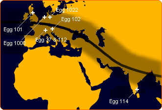 graph, Solar eclipse data